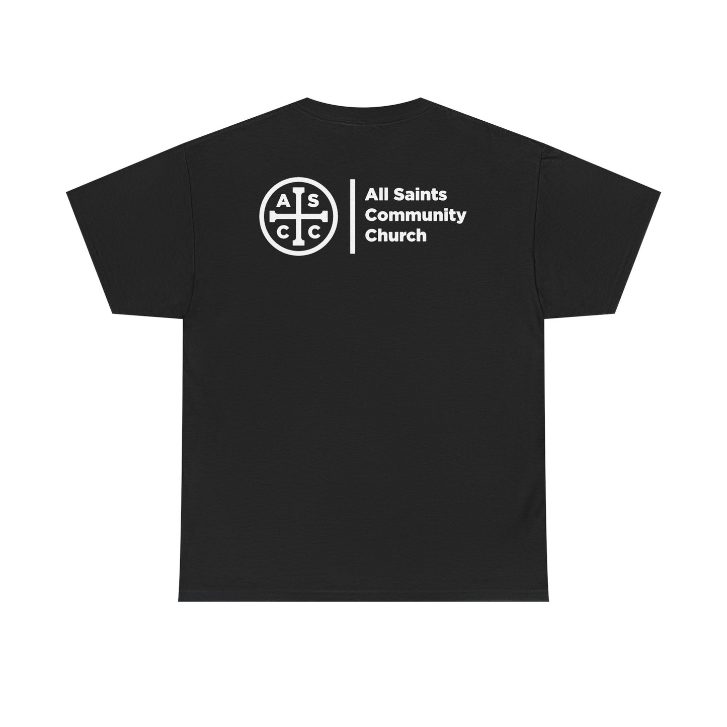 Heavy Cotton Tee with ASCC White Logo