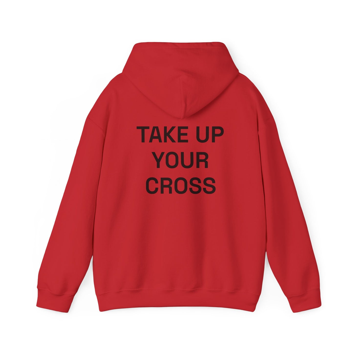 ASCC Black Logo/Take Up Your Cross Hooded Sweatshirt