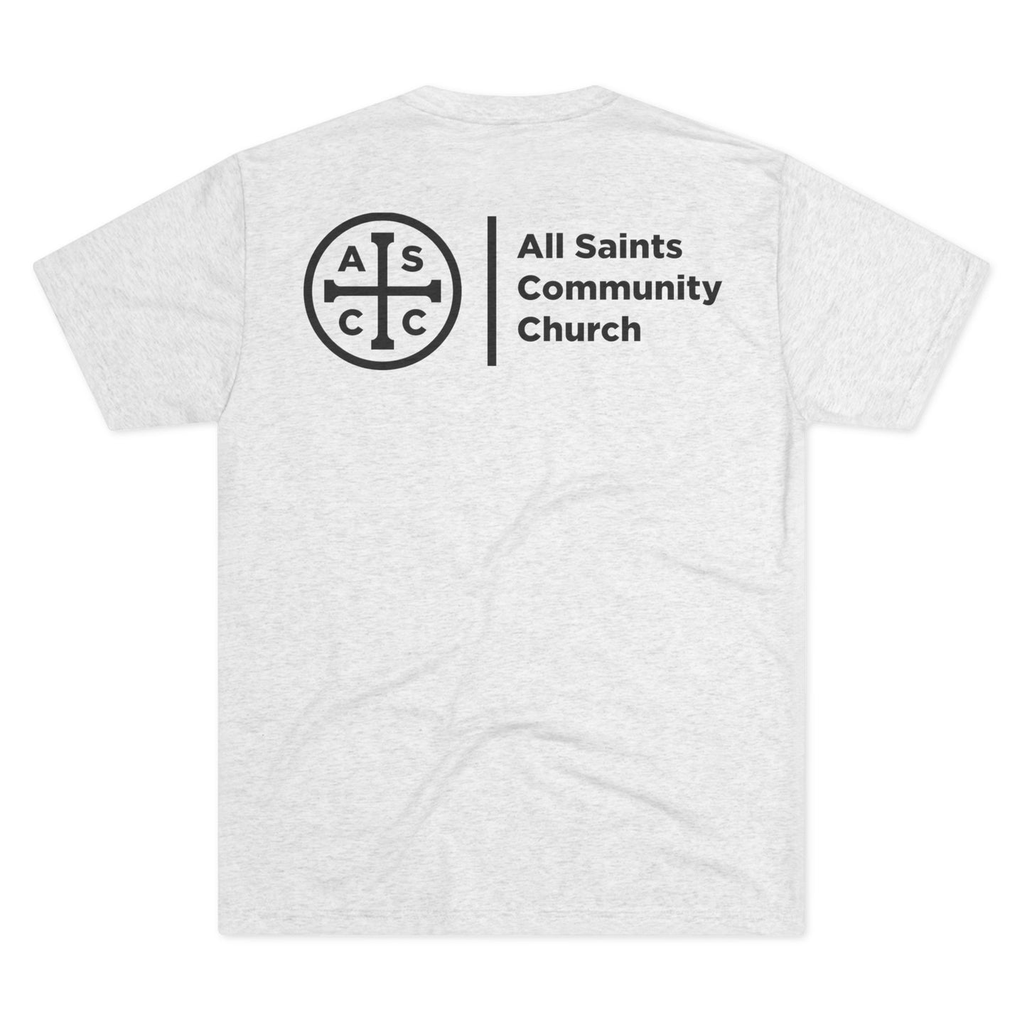 Light Weight Blend Tee with ASCC Black Logo
