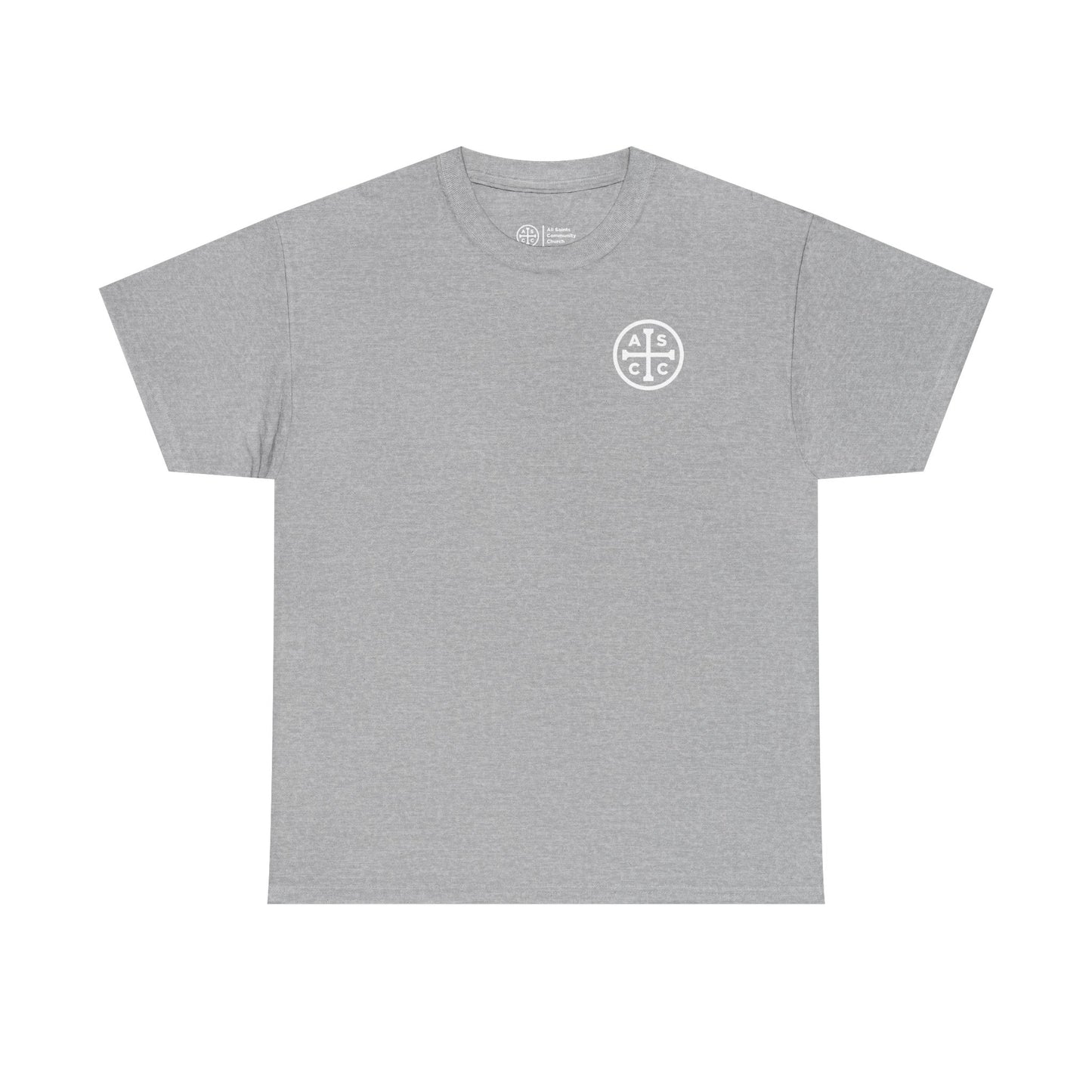 Heavy Cotton Tee with ASCC White Logo