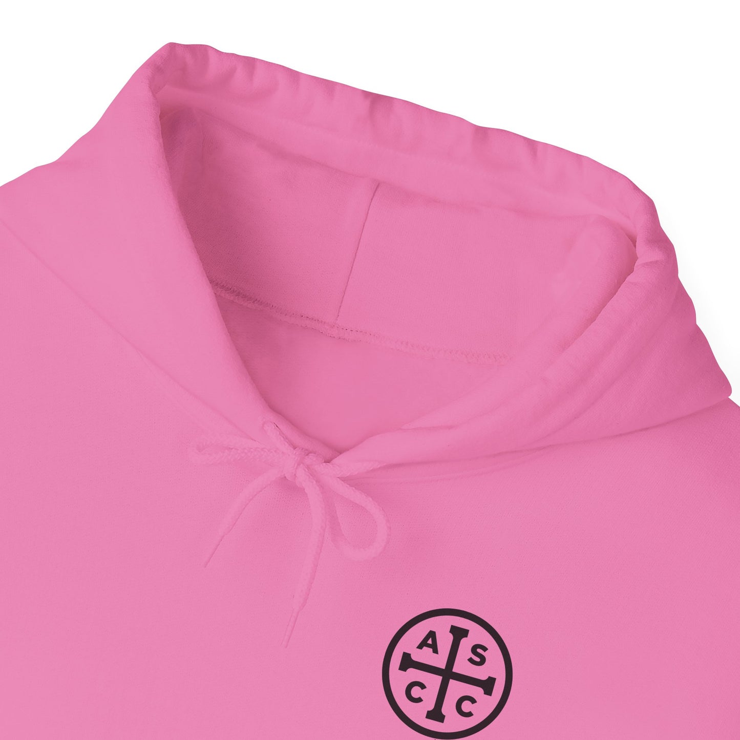 ASCC Black Logo Heavy Blend Hooded Sweatshirt